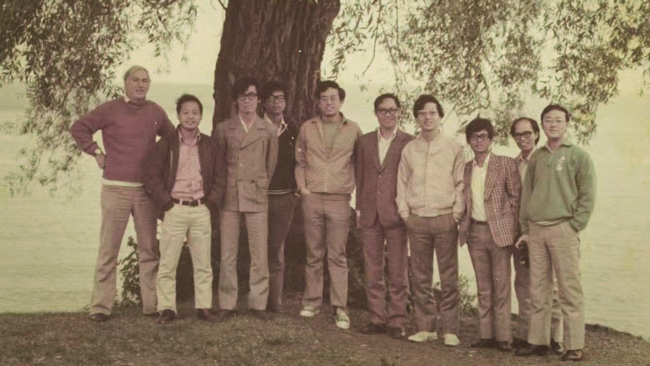 RCA團隊成員在美國與友人合照
