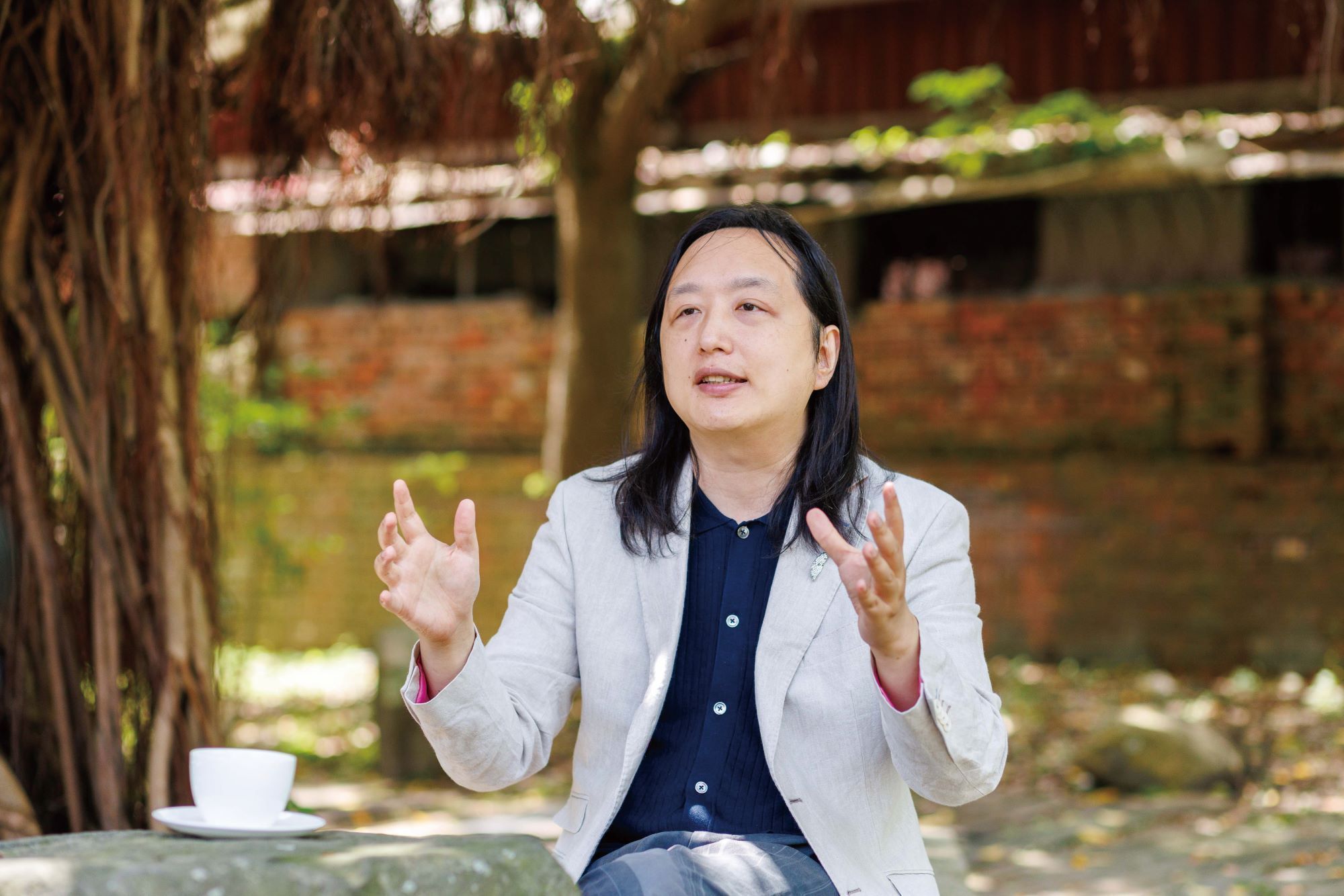時任數發部部長唐鳳談數位民主
