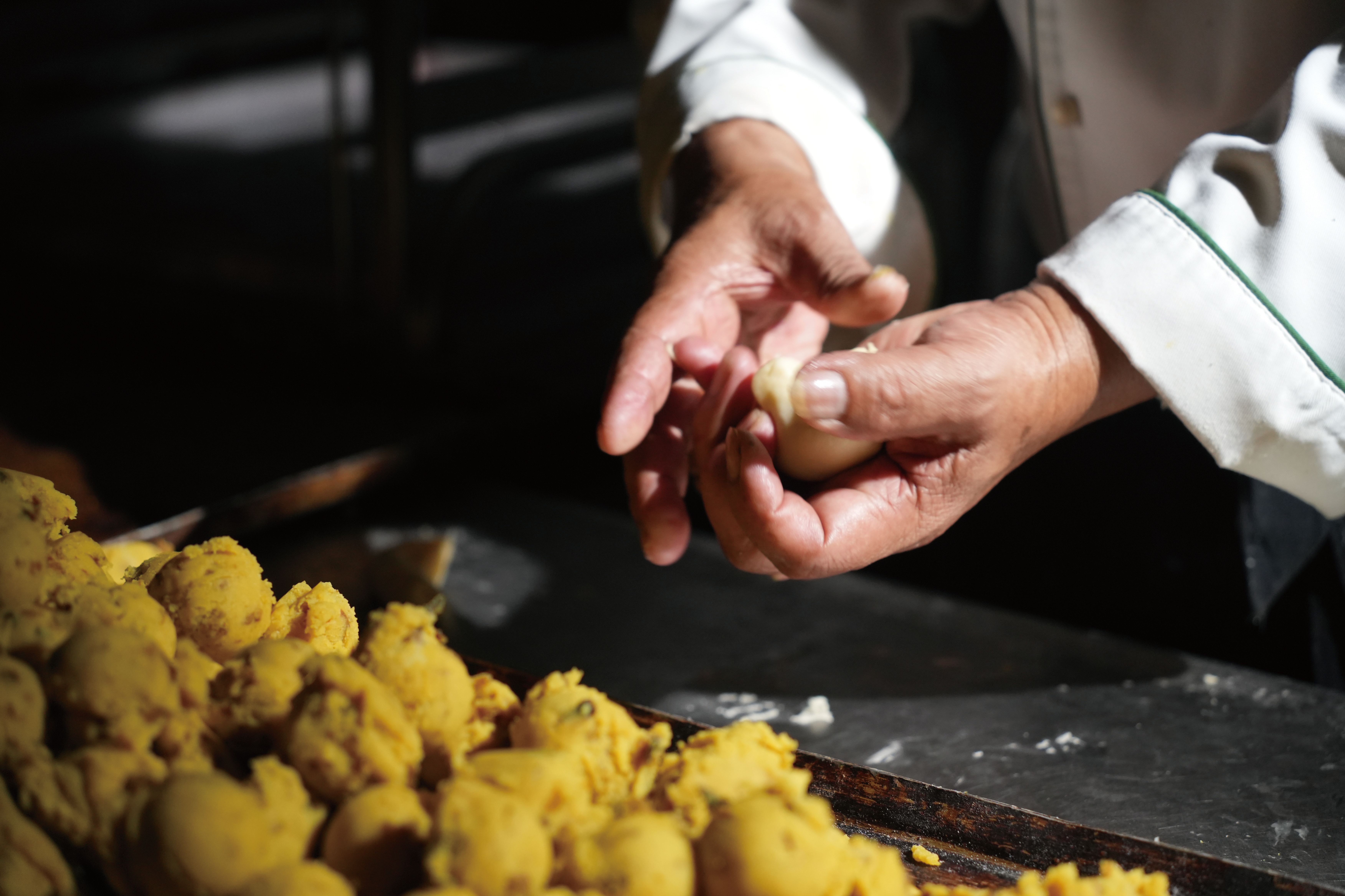 溪口客家人祭拜必備的鳥仔餅
