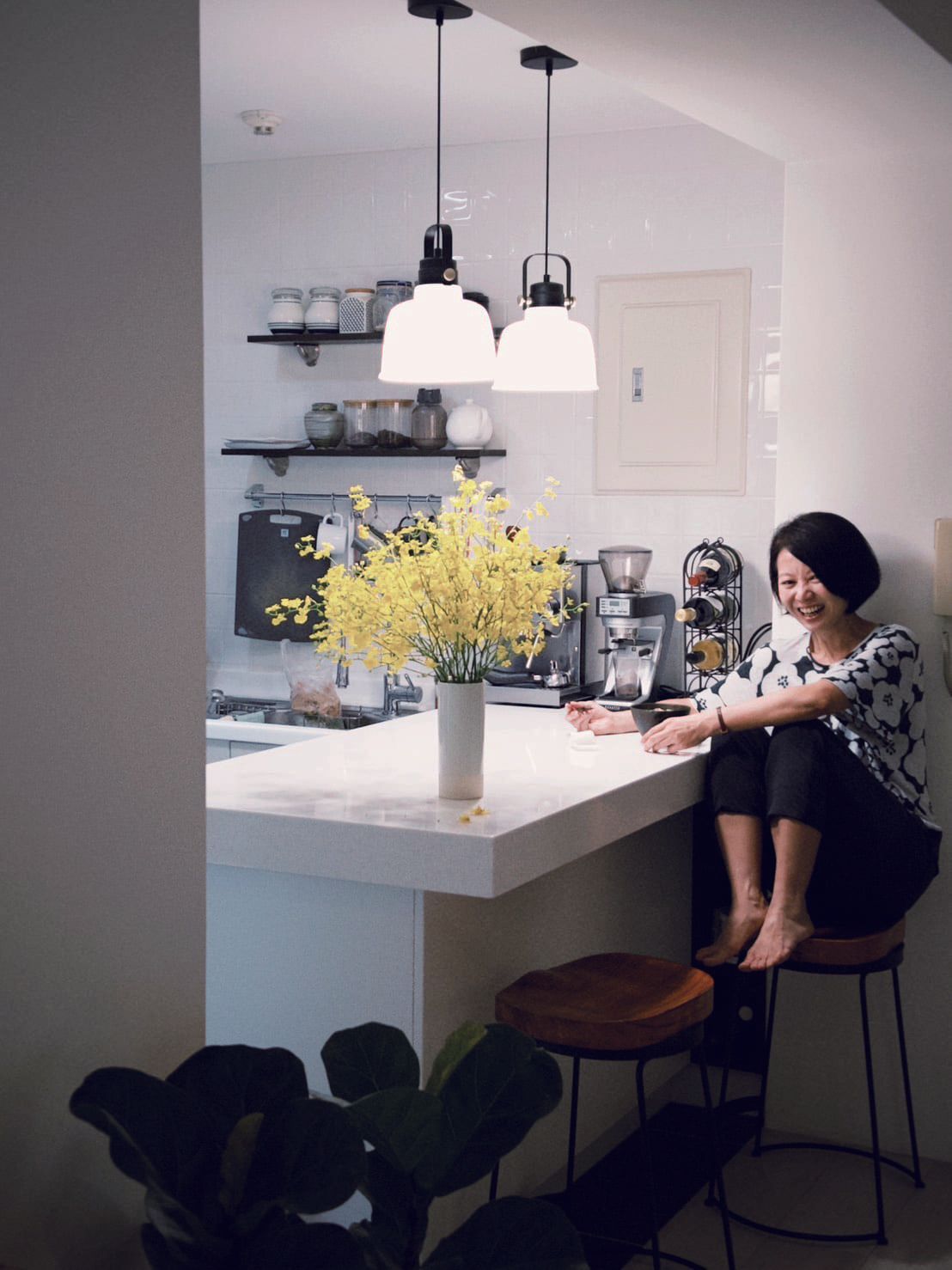 拍攝大家出版社總編輯賴淑玲