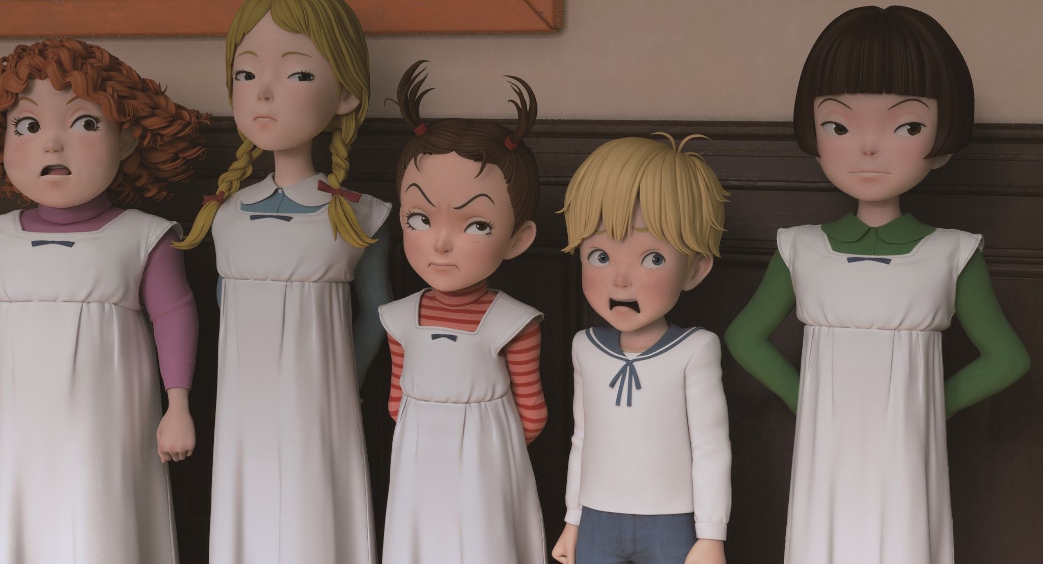 安雅被巫師和魔女從孤兒院領養