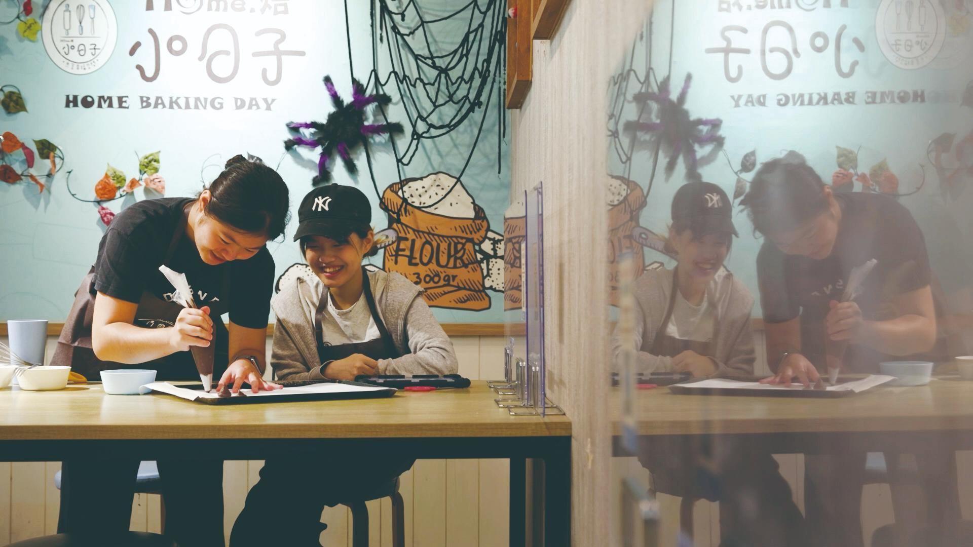 榆茜在跟妹妹爭執後，在沒有大人的介入下修復關係