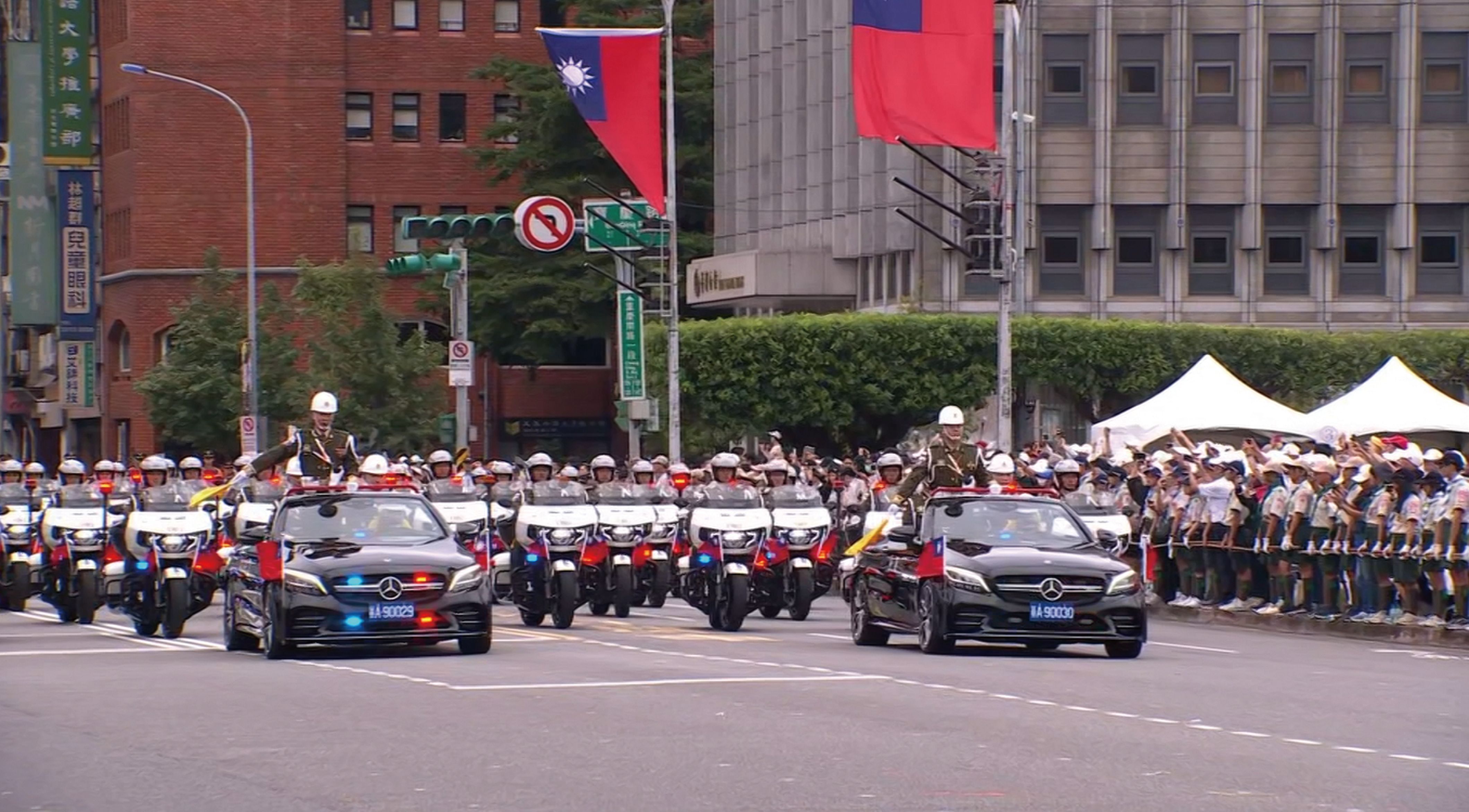 霸氣登場的憲兵指揮部快速反應連