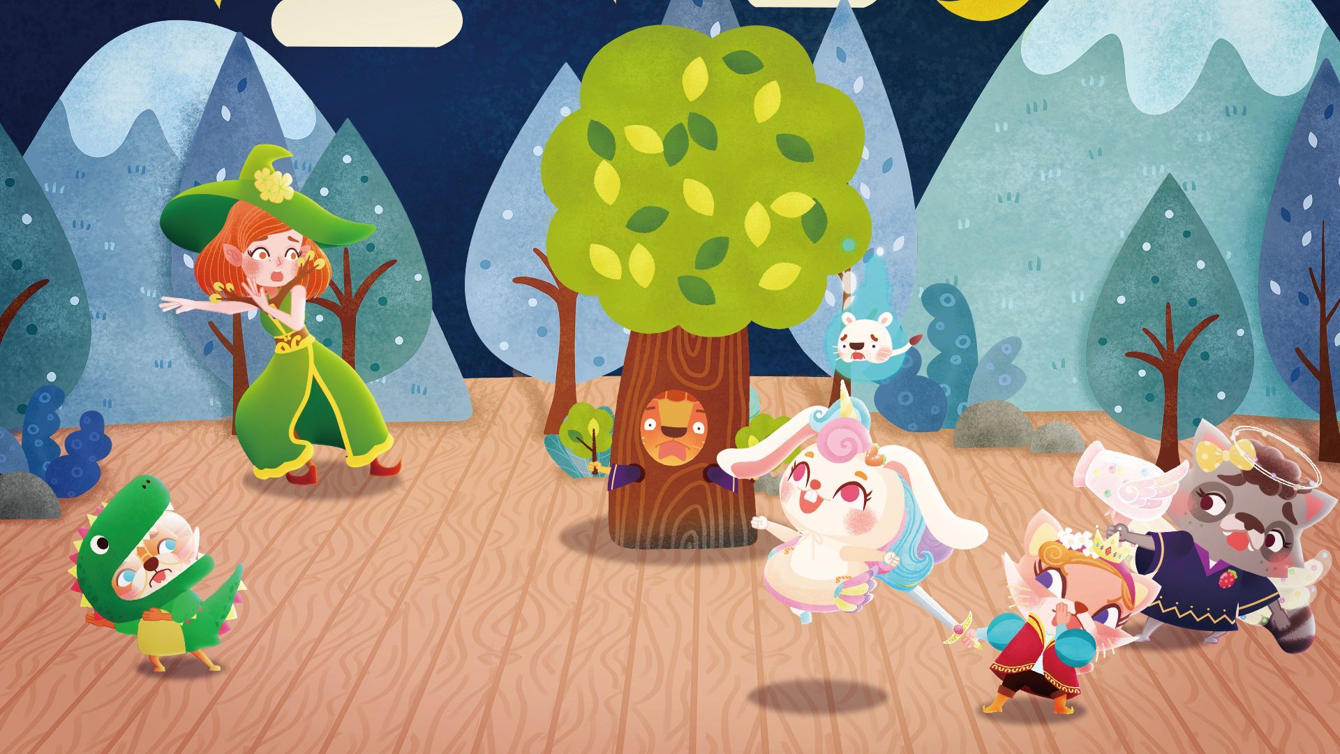 話劇排演時發生糗事的維克