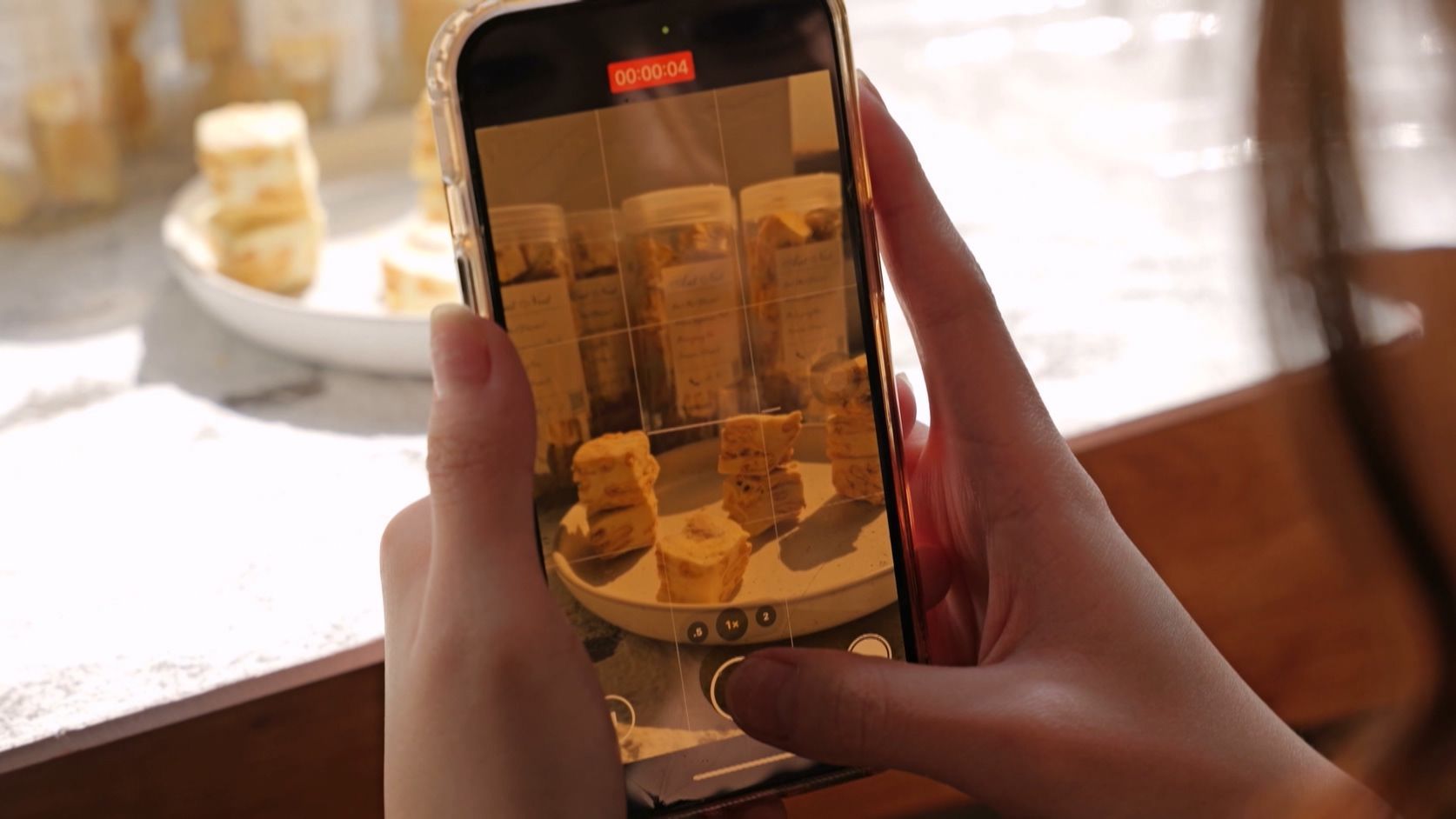 芷妍拍烘焙短影音