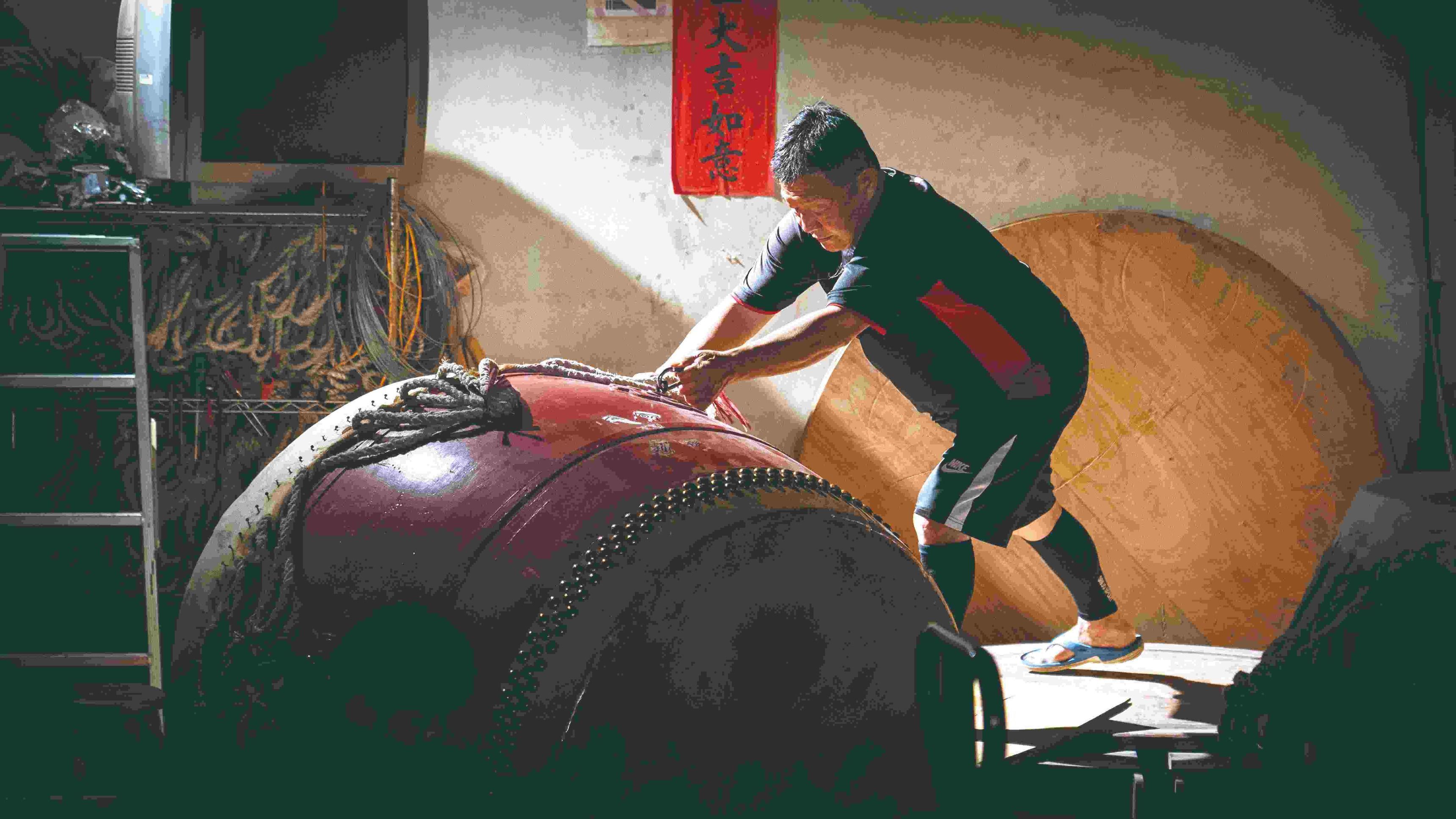 雲林傳統製鼓
