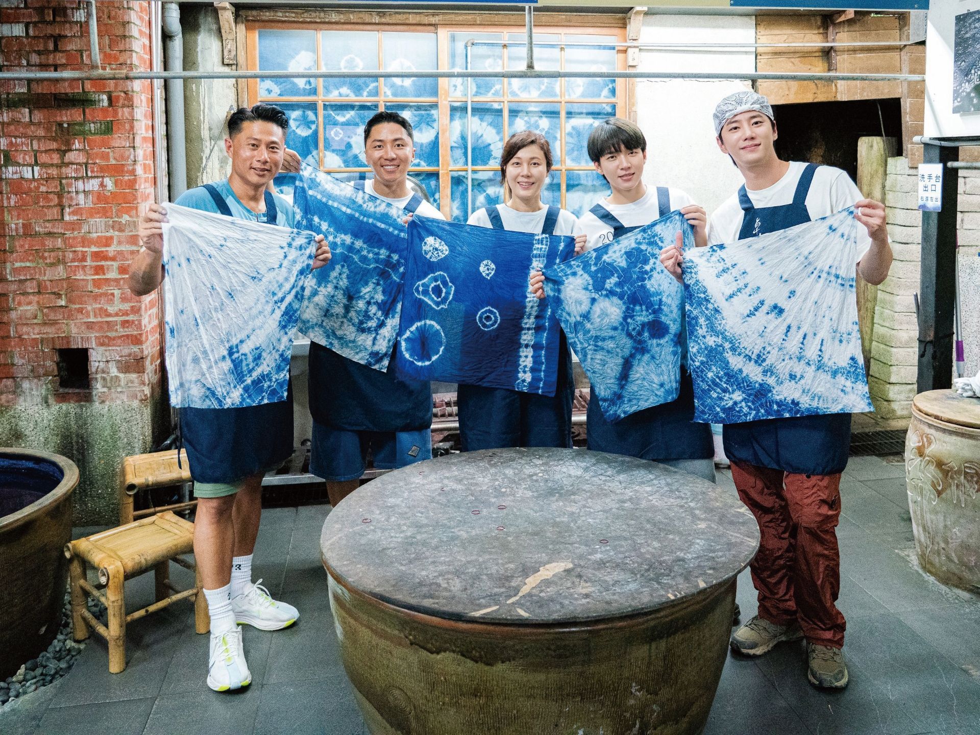 手作客家藍染,記錄旅程心情點滴