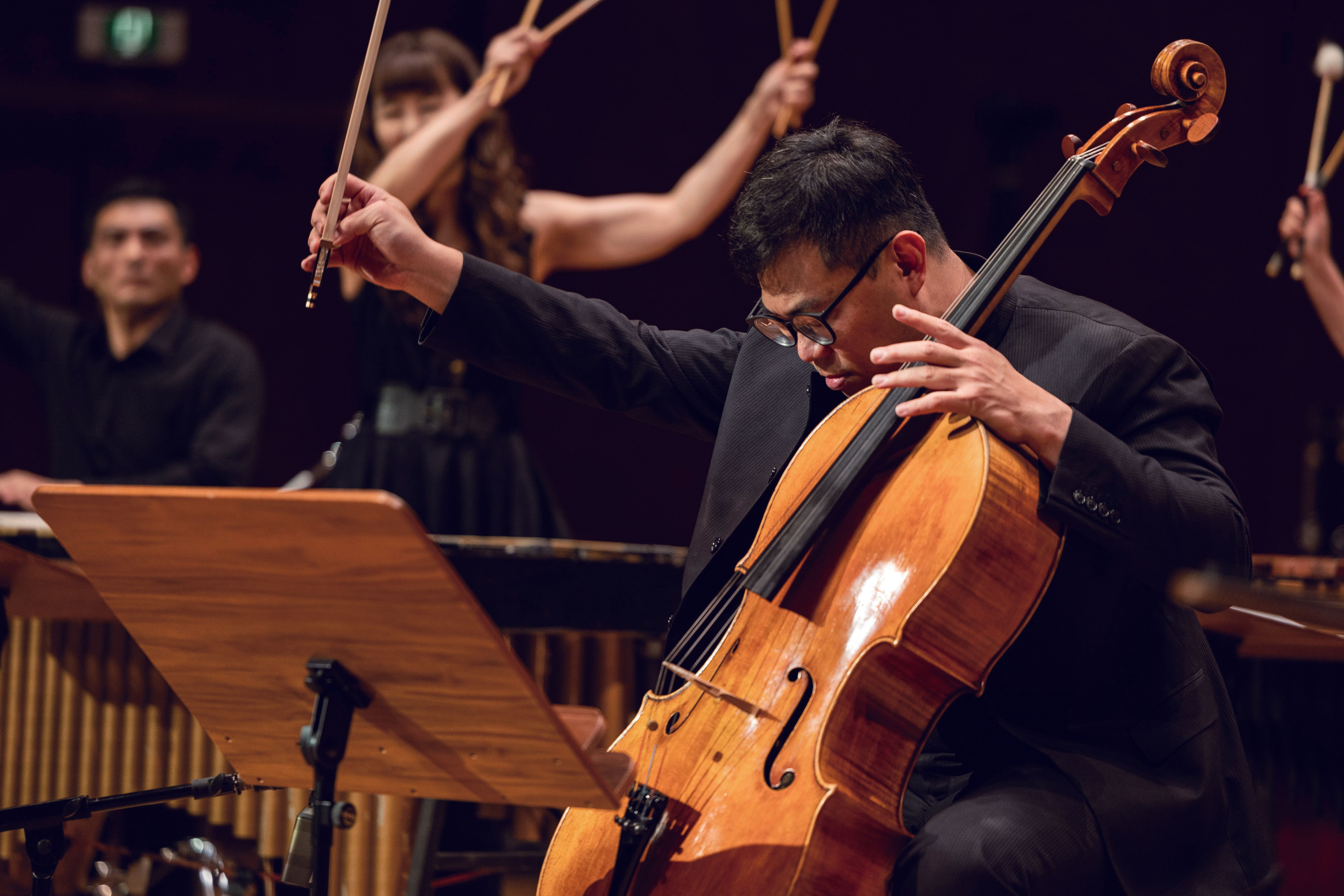 陳世霖與朱宗慶打擊樂團