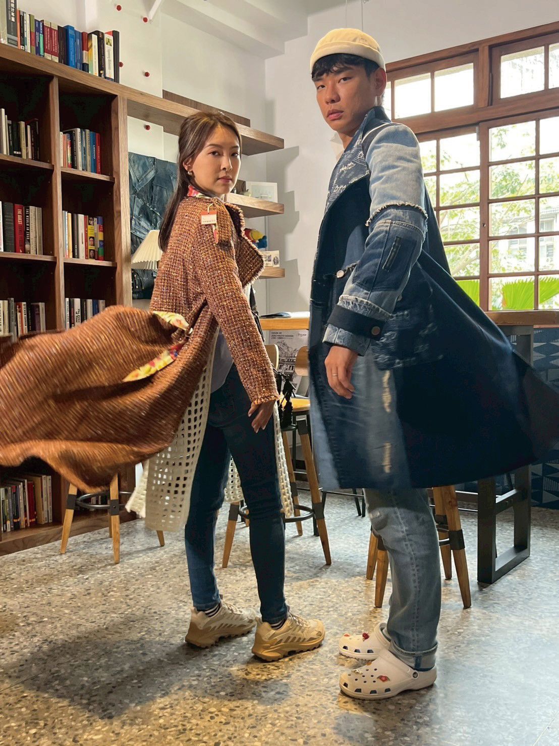 舊衣服也是能穿出超帥風格