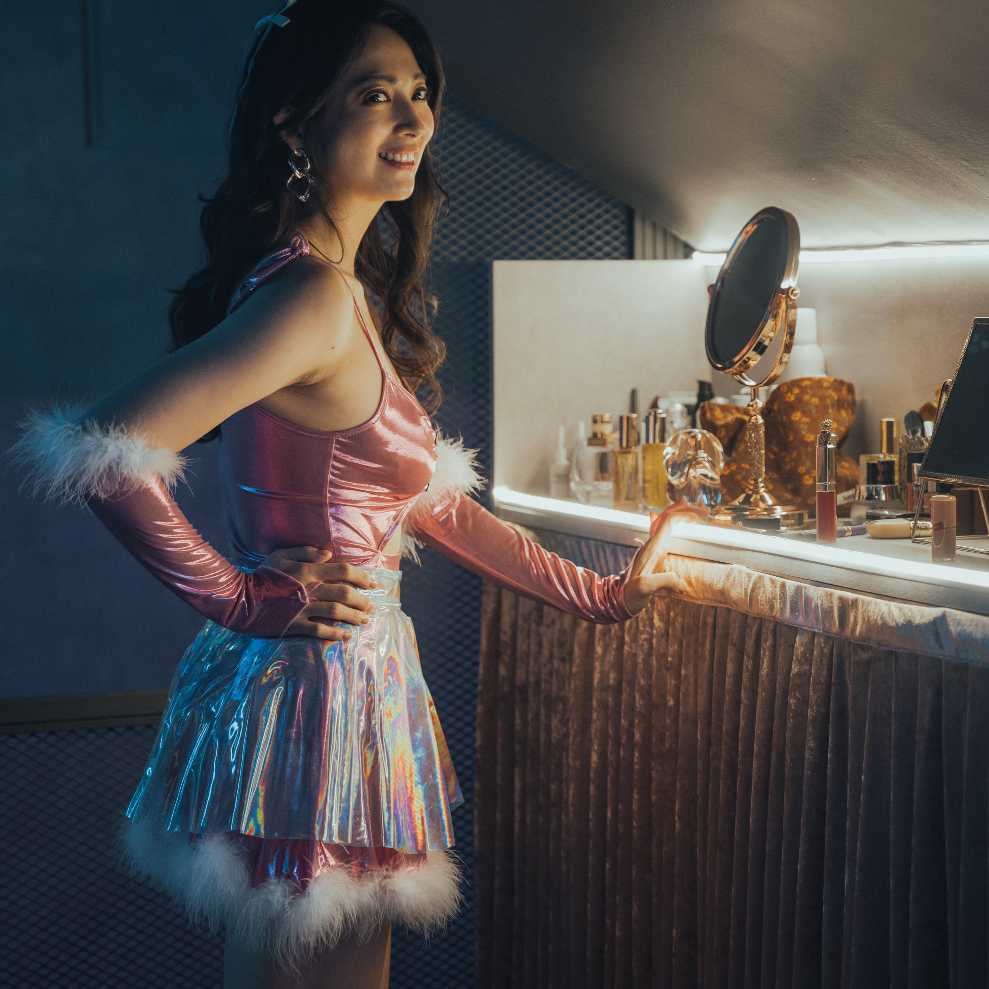 「阿喜」林育品飾演菜鳥酒家女